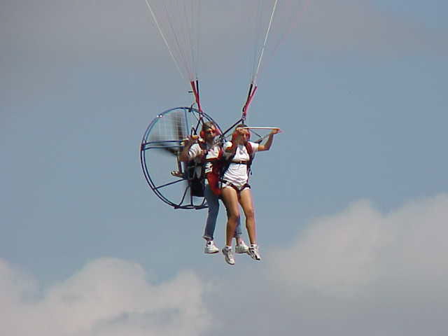 Eric D. landing tandem