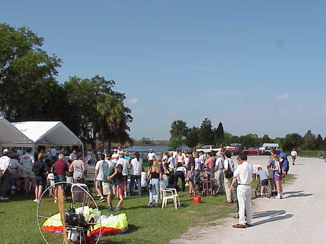 Big crowd
